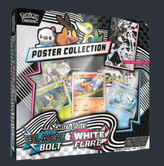 Schwarze Blitze & Weiße Flammen: Unova Poster Collection
