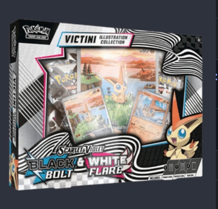 Schwarze Blitze & Weiße Flammen: Unova Victini Illustration Collection