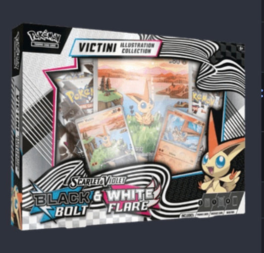 Schwarze Blitze & Weiße Flammen: Unova Victini Illustration Collection