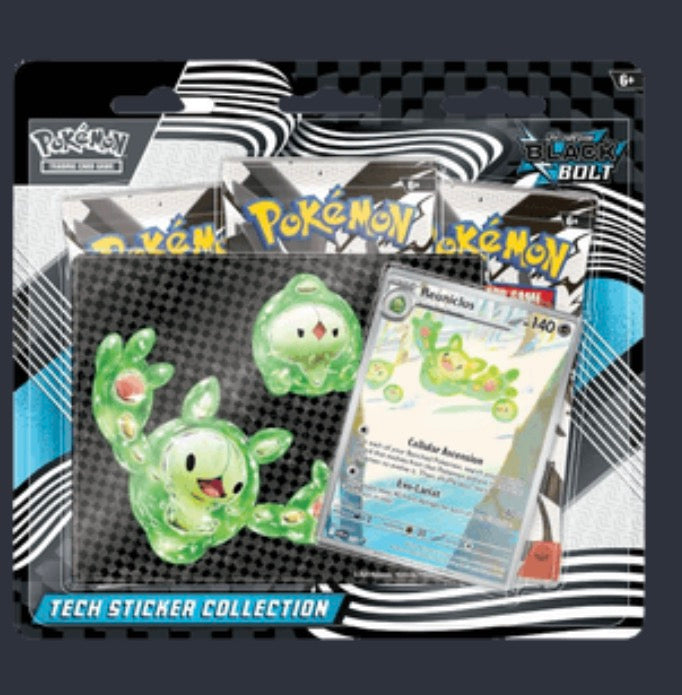 Schwarze Blitze: Zytomega Tech Sticker Collection